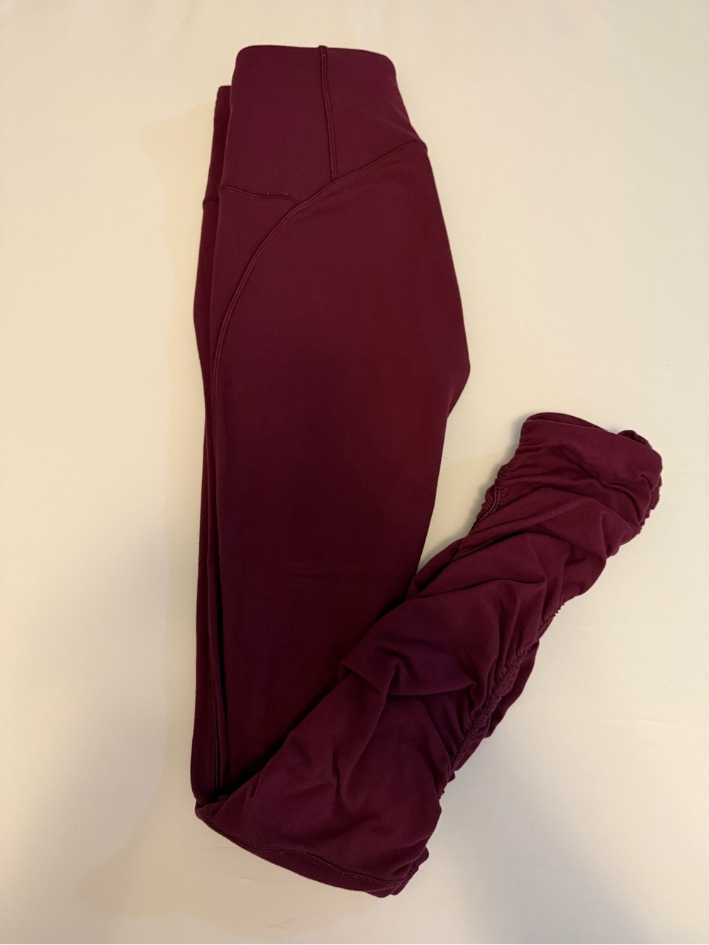 lululemon athletica Burgundy High-Rise Leggings